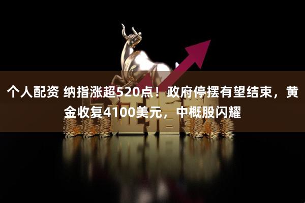 个人配资 纳指涨超520点！政府停摆有望结束，黄金收复4100美元，中概股闪耀